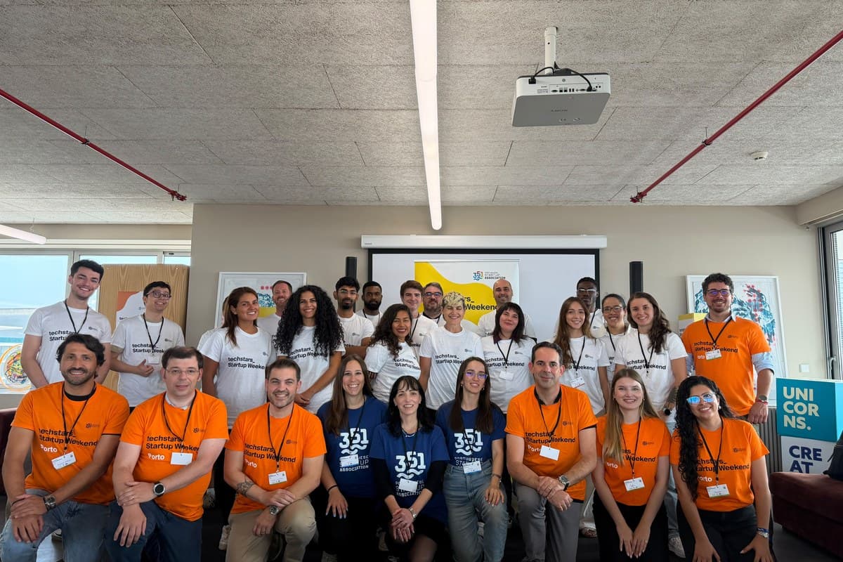 Heitor Benfeito on the Mentor Bench at Techstars Startup Weekend Porto 2026