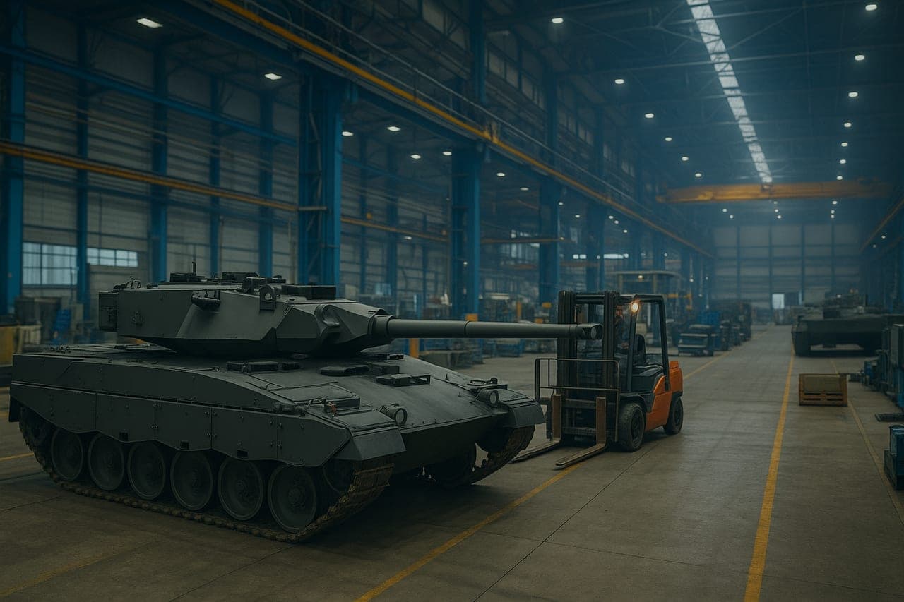 Strengthening Europe's Defense Manufacturing: Why Intralogistics Is the New Front Line
